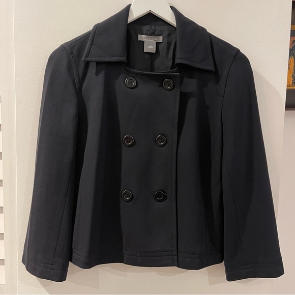 Ann Taylor Jackets & Blazers - Ann Taylor Jacket like new never worn, navy blue! Fabric Rayon/ nylon/Spandex
